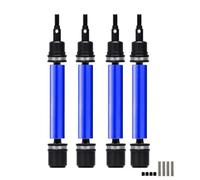 Pour Arrma 3S 1/10 Pour Big Rock Pour Granite Pour Vorteks Pour Senton 1/8 Pour Typhon Pour AR310864 AR310784 AR310780 Arbre Transmission D'essieu Avant Arrière Pièces RC D'entraînement Arbre(Blue)