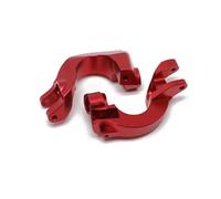 Pour Arrma 3S Pour Granite Pour Senton Pour Vorteks Big Pour Rock 1/10 Pour Typhon 1/8 C-Hubs+ Steering Block+ Rear Axle Base Détachées Voitures RC Pièces FuséE D'Essieu Rc(Red,C-Hubs)
