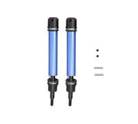 Pour Arrma 3s Pour Mega Pour Vorteks Pour Senton Pour Granite Pour Big Rock Pour Typhon 1/10 Slider Avant Arrière Arbre Transmission Dogbones Ensemble Pièces RC Arbre Transmission RC(Blue,Size 2pcs)