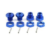 pour Arrma 3S pour Typhon 4x4 pour BLX 550 Mega 1/8 Adaptateur Moyeu Hexagonal Roue 17 Mm Métal avec Écrou Pièces Mise À Niveau Voitures RC RC Voitures Pièces