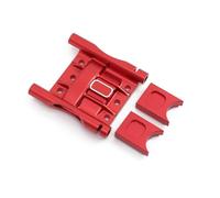 Pour Arrma 6S Pour Kraton Pour Senton Pour Typhon Pour Outcast Pour Limitless Pour Mojave 1/8 1/7 Support Cache Différentiel Central Métallique Voiture Pièces Voiture RC(Red)