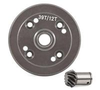 pour ARRMA 8S pour Outcast ARA5810 ARA5210 pour Kraton ARA110002 1/5 RC Voiture Spirale 39T Engrenage Principal Diff ARA310911 12T Entrée ARA310912 Pièces Remplacement PièCes Rc