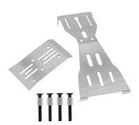 Pour ARRMA Fury Mega 1/10 La Course Inox Acier Châssis Protection De Plaque Pièces Mise À Niveau Voiture Crawler RC PièCes Rc