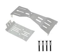 Pour Arrma Fury Mega 1/10 Métal Acier Inoxydable Pour Châssis Protection Et Plaque De Protection Pièces De Mise À Niveau Pour Voitures Radiocommandées Composants