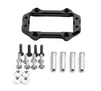 Pour Arrma Pour BLX Pour Kraton Pour Typhon 6S 1/8 Support Servo Direction Aluminium Pièces Accessoires D'amélioration Pour Modèles Réduits Radiocommandés RC Voitures Modèles(Black)
