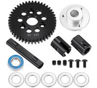 Pour ARRMA Pour FELONY 6S Pour BLX 1/7 Kit Différentiel À Essieu Rigide Avec Engrenage Droit Acier M1 42-48T Pièces Mise À Niveau Voitures RC Pièces Modification RC(44T)
