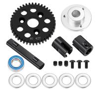Pour ARRMA Pour FELONY 6S Pour BLX 1/7 Kit Différentiel À Essieu Rigide Avec Engrenage Droit Acier M1 42-48T Pièces Mise À Niveau Voitures RC Pièces Modification RC(42T)