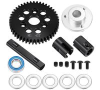 Pour ARRMA Pour FELONY 6S Pour BLX 1/7 Kit Différentiel À Essieu Rigide Avec Engrenage Droit Acier M1 42-48T Pièces Mise À Niveau Voitures RC Pièces Modification RC(45T)