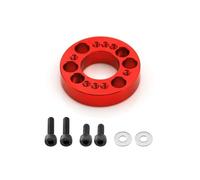 Pour Arrma Pour Gorgon 1/10 Alliage D'aluminium 540 Moteur Entretoise Support Base 2WD Monster Truck RC Voiture Mises À Niveau Réparations Pièces Rechange Accessoires Jouets RC(Red)