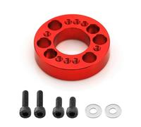 Pour ARRMA Pour GORGON 1/10 Alliage D'aluminium Support Moteur Pour Siège Monster Truck Pièces Accessoires D'amélioration Pour Voitures RC Rc Modèles Composants(Red)