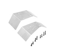 Pour Arrma Pour Gorgon 1/10 Monster Truck Kit Pièces Mise Niveau En Métal Protection Châssis Avant Arrière Acier Inoxydable 2 Roues Motrices Voiture RC Pièces Voitures RC