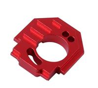 Pour Arrma Pour Granite Pour Grom 1/18 Pièces Mise Niveau Voiture Télécommandée Accessoires Dissipateur Thermique Métal Support Moteur Réglable Accessoire Modèle ModèLes Mise Niveau Rc(Red)