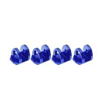 Pour Arrma Pour Granite Pour Grom 1/18 Pour Typhon Pour Grom 1/14 4 Protections D'amortisseurs En Alliage D'aluminium Pour Voiture RC RC Crawlers Pièces(Blue)