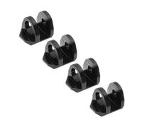 Pour Arrma Pour Granite Pour Grom Pour Typhon 1/18 / 1/14 4 Protections D'amortisseurs Renforcées En Alliage D'aluminium Pièces RC RC Voitures Modèles(Black)