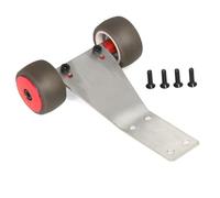 Pour Arrma Pour Granite Pour Grom Pour Typhon Pour Grom 1/18 Barre Anti-cabrage Métal Pièces Réparation Modification D'amélioration Voitures RC Accessoires RC Voitures Modèles(Red)