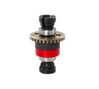Pour Arrma Pour Granite Pour Grom Pour Typhon Pour GROM Pour Mini Pour Mojave 1/14 1/18 Différentiel Métallique Voiture Pièces Mise À Niveau Accessoires Accessoires RC(Red)