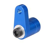 Pour Arrma Pour Granite Pour Grom Pour Typhon Pour Mini Pour Mojave 1/18 1/14 Bras Servo Métal Pièces Mise Niveau Modèles Réduits Radiocommandés RC Jouets Réparations(Blue)