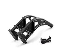 Pour Arrma Pour Infraction Pour Limitless Pour Felony 6S Pour BLX 1/7 Pièce Voiture Diffuseur Métallique Supports D'aile Arrière Cadre Support Mise À Niveau Accessoires RC(Black)