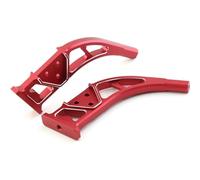 Pour Arrma Pour Infraction Pour Limitless Pour Felony 6S Pour BLX 1/7 Supports Diffuseur En Métal Cadre Support D'aileron Arrière Pièces Voiture RC Jouets Crawlers Rc(Red)