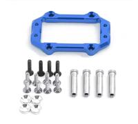 Pour Arrma Pour Kraton Pour Outcast Pour Senton Pour Talion Pour Typhon 6s Pour Blx 1/8 Support Servo Direction Métal Accessoires Voiture RC RC Pièces De Voiture(Blue)