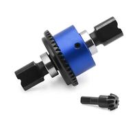 Pour Arrma Pour Kraton V5 V6 1/8 BIG Pour Rock Pour Mojave EXB 1/7 43T 10T Ensemble Différentiel Avant Arrière En Acier ARA310990 Pièces Mise À Niveau RC Voitures Pièces(Blue)