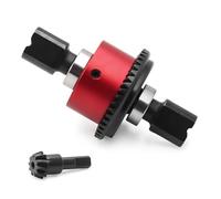 Pour Arrma Pour Kraton V5 V6 1/8 BIG Pour Rock Pour Mojave EXB 1/7 Kit De Différentiels Avant Et Arrière En Acier 35T 8T/43T 10T ARA310990 RC Mise Niveau Modèles(43T 10T Red)
