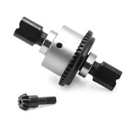 Pour Arrma Pour Kraton V5 V6 1/8 BIG Pour Rock Pour Mojave EXB 1/7 Kit De Différentiels Avant Et Arrière En Acier 35T 8T/43T 10T ARA310990 Accessoires Modèles RC(43T 10T Silver)