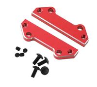 Pour Arrma Pour Mojave 4S 4X4 Pour Blx 1/8 RC Pièces De Mise À Niveau De Télécommande Support De Barre Oscillante En Métal Accessoires De Retenue De Barre De Roulement PièCes RéParation Rc(Red)