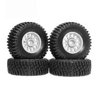 pour ARRMA pour Mojave pour GROM pour Tamiya pour Kyosho pour HPI 1/16 1/18 4 Pièces Pneus Et Roues Hexagonaux De 12mm Pré-collés Camion RC Pièces RC