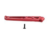 Pour Arrma Pour Senton Pour Typhon 6S 1/8 Support Arrière Aluminium Pièces Rechange Voitures Radiocommandées Pièces Modification Composants Rc(Red)