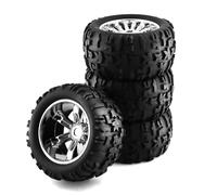 pour ARRMA pour Traxxas pour Buggy 1/10 4 Pièces 150MM Pneus Roue Camion 17Mm Hex RC Modèle Voiture Accessoire Assembler Remplacement Modifié Pneu Caoutchouc RC