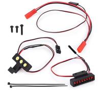 Pour Arrma Pour Typhon Pour Grom 1/18 Ensemble Feux Avant Et Arrière Projecteurs Feux Arrière Petite Échelle Pièces Pour Buggy Feux Phare Voiture Rc