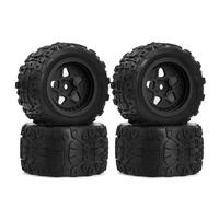 pour ARRMA pour Typhon pour GROM ARA2106 Pneus À Échelle 1/18 Petit pour Typhon Roue Dieu du Tonnerre Mise Niveau des Roche Voiture RC Tout-Terrain Pièces Modification RC