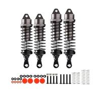 Pour Arrma Pour Vorteks Pour Blx 4WD 3S Ara4305V3 Ara330722 Ara330723 1/10 Amortisseurs Avant Et Arrière Pièces De Rechange En Aluminium Pour Voiture Radiocommandée Rc Amortisseur SpéCial(Gray)