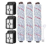 Pour aspirateur Bissell CrossWave, 3x rouleau de brosse multi-surface 1868 + 3x filtre à vide 1866 + 1x brosse propre, comparer avec les pièces 1608683, 160-8683, 1608684