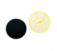 Pour aspirateurs Karcher VC3 et VC3 Premium, kit complet de remplacement de roue et de filtre avec roulettes en plastique et filtres anti-poussière fins (B)