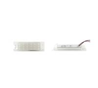 Pour Astra Pour HK Pour Insignia Pour Meriva 2Pcs LED Sans Erreur Canbus Voiture Éclairage Plaque D'immatriculation Lampe Lampe Lumière Plaque D'immatriculation
