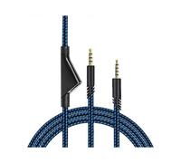 Pour Astro A10 A40 A30 Cable Cord Replacement 3.5mm to USB Gaming Headsets Cable Inline Mute Volume Control