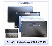 Pour ASUS Vivobook X705 X705M X705U X705UA - Coque supérieure, coque arrière, repose-poignets, coque inférieure, coque D/charnières pour ordinateur portable 90NEW Plastic A