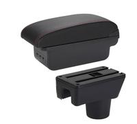 pour Attrage pour Mirage pour Space pour Star Accoudoir De Voiture Boîte Accessoires Remplacement Boîte Rangement Boîte Rangement D'accoudoir(B1 Black Red 3USB)