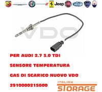 Pour Audi 2.7 3.0 Tdi Capteur Température Gaz D’Échappement Nouveau VDO