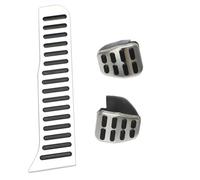 Pour Audi A3 8P 2003~2013 Couvre-pédales De Voiture Couvre Repose-pieds Pédales Plaque Frein Couvercle Antidérapant pédale Voiture Anti-dérapant(3Pcs)