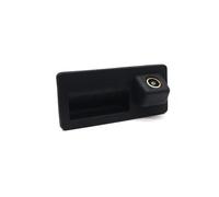 pour Audi A3 8V S3 8P MQB 2013-2019 Voiture Vision Nocturne Poignée Caméra Golden Fisheye Objectif HD Arrêt De Marche Recul Filaire étanche avec(Camera Relay)