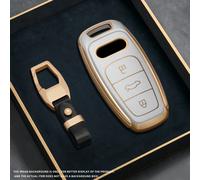 Pour Audi A3 A6 C8 A7 A8 Q4 Q7 Q8 E-Tron Sportback S3 S6 S7 S8 2022 2023 2024 2025 Étui de protection en TPU pour e voiture, porte-clés, protège-clé