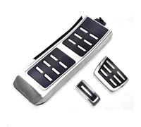 Pour Audi A4 B8 S4 RS4 A6 C7 Pour Avant A7 A8 H4 A5 S5 RS5 8T Q3 Q5 SQ5 8R Voiture Accélérateur Frein Repose-pieds Pédales Kit Cache Pédales voiture repose-pieds(AT 3PCS)