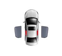 pour Audi A4 Wagon B7 2005-2009, Rideau Magnétique Spécial Fenêtre Pare-Soleil Entièrement Couvert(2 Rear Doors)