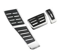 pour Audi A5 B8 2007-2015 A4 B8 8K 2008-2015 A6 C7 Q5 8R 2009-2017 RHD Pédales Gaz Carburant Frein Repose-Pieds Mort Pédale Couvre-pédale Pad