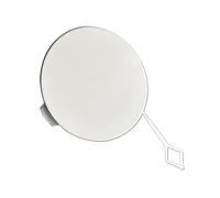 pour Audi A6 2016-2018 4G0807241G Cache-Crochet de remorquage de Pare-Chocs Avant Droit (Blanc)