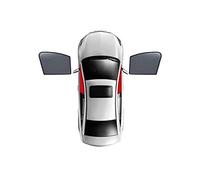 pour Audi A6 Wagon C7 2013-2018, Rideau Magnétique Spécial Fenêtre Pare-Soleil Entièrement Couvert(2 Front Doors)