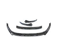 Pour Audi Pour S3 Pour A3 Pour S-Line Pour 8Y 2021 2022 2023 ABS Brillant Parechocs Avant Becquet Kit Bas Caisse Diffuseur Séparateur Tuning Garde(Gloss Black)